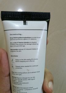 Deconstruct Sunscreen Lotion With spf 55 And P++++