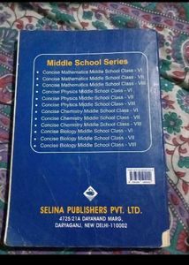 Concise Mathematics - Middle School Book