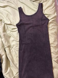 Brown Bodycon Mini Dress