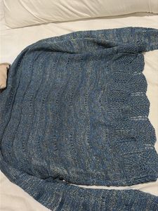 Blue Knit Sweater
