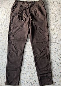 Brown Casual Pants