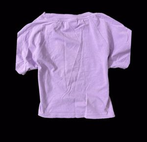 Bershka Kuromi  Baby Tee