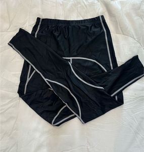 Men's Black Athletic Leggings