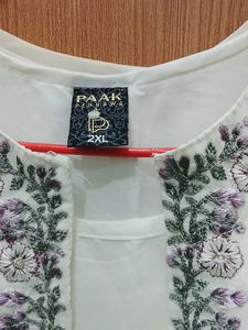 Elegant Embellished Kurta With Duppata