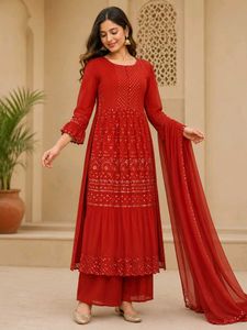 Elegant Kurta Set with Palazzo