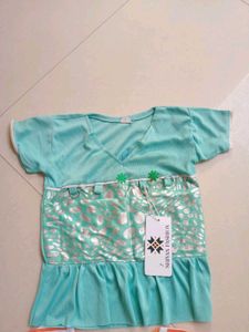 Cute Baby Girl Tops ( frock) 2 Pack