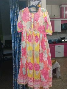 Vibrant Floral Kurta Set