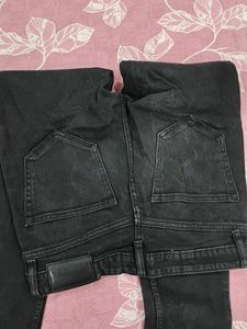 Classic Black Denim Jeans