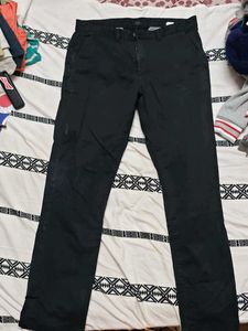 West side Men's Black Casual Pants