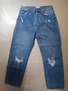 Distressed Blue Denim Jeans💙🪻