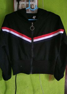 Stylish Black Zip-Up Jacket