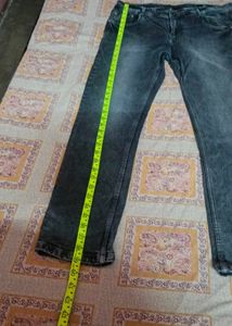 Men's Dark Wash Wide Leg Jeans