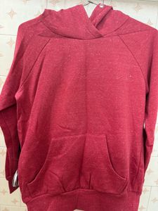 Cozy Maroon Hoodie