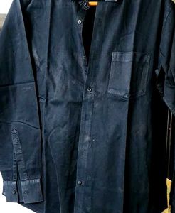 Men's Classic Black Long Sleeve Shirt
