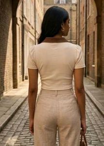 Classic Brown Polo- The Aesthetic Vibe Collection