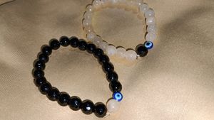 Evileye Couple Bracelets Set