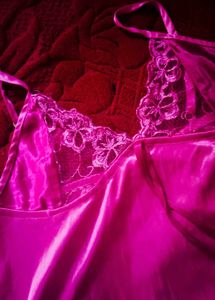 Luxurious Satin Nightgown with Robe