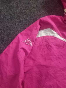 Pink Kappa Hooded Jacket