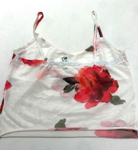 Sheer Floral Cami Top