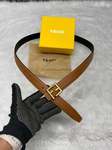 Fendi leather belt