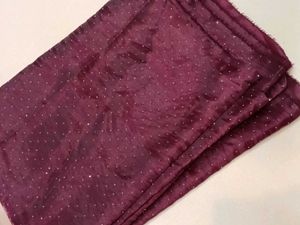 purple  Embellished dress material