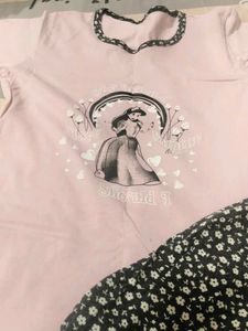 Cute Two-Piece Pajama Set