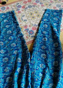 Blue Printed Palazzos