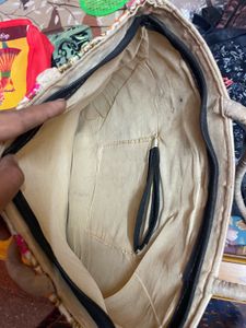 embroidered hand bag