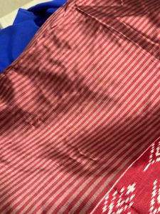 Elegant Red Printed Saree