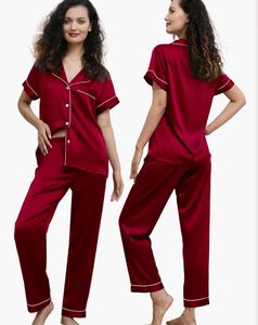 Maroon night suit set