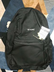 STOIC Black Backpack - New with Tags!
