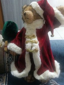 christmas teddy bear