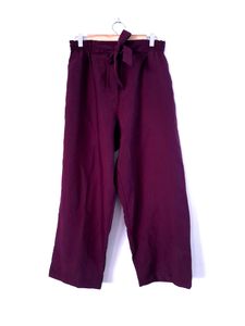 Burgundy Casual Trouser (Women's)