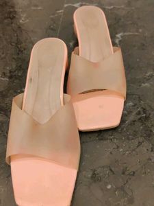 Peach Flats & Sandals