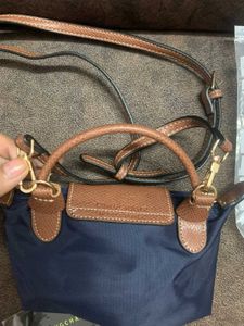 Longchamp Navy Blue Crossbody Bag