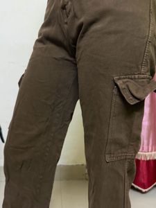 Brown Cargo Pants