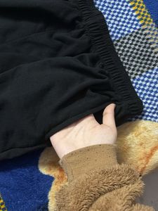 Black Casual Lounge Pants