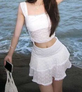 y2k lace co ords set