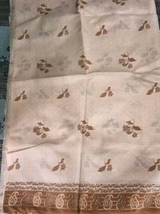 Stunning nude colour Saree