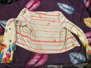 Chumbak Printed Zip-Up Jacket Medium