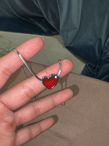 Heart Pendant "Love" Necklace