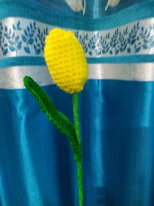Crochet Tulip 🌷 with Freebie