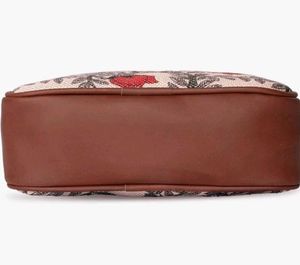 ZOUK Floral Print Crossbody Bag
