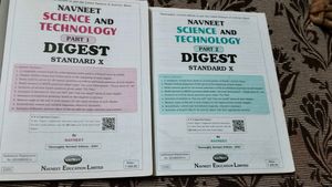 Navneet Science &amp; Technology Digest Std X