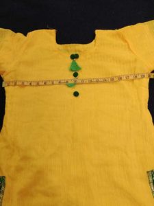 Yellow Gharara Suit XL