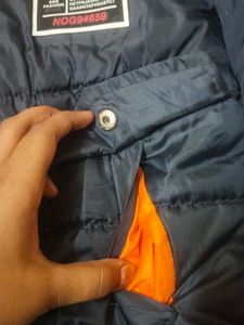 Girls' Padded Winter Jacket with Hood