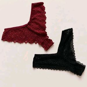 seamless Lace Brief