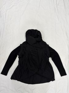 Black Ruched Jacket