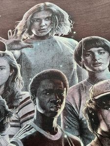 Stranger Things oversized Graphic Tee