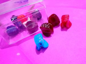 Mini Hair Claw Clips - Set of 12